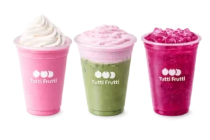 Smoothies, refreshers and matcha drinks at Tutti Frutti Café in La Verne