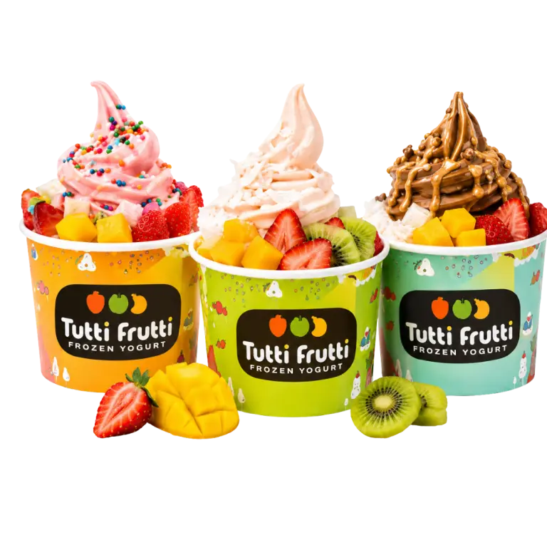 Tutti Frutti frozen yogurt and customizable açaí bowls