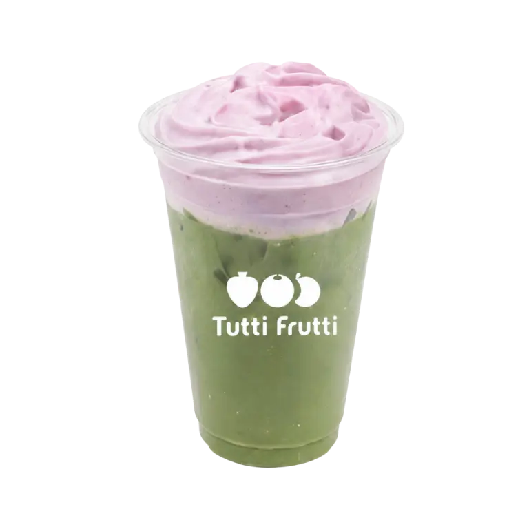 Handcrafted matcha drinks at Tutti Frutti Café